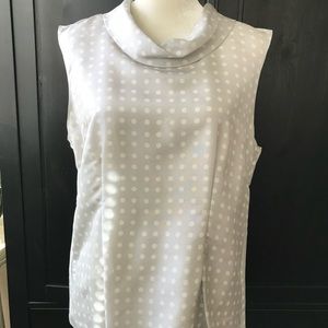 J. Crew drape neck silk top. Size 12